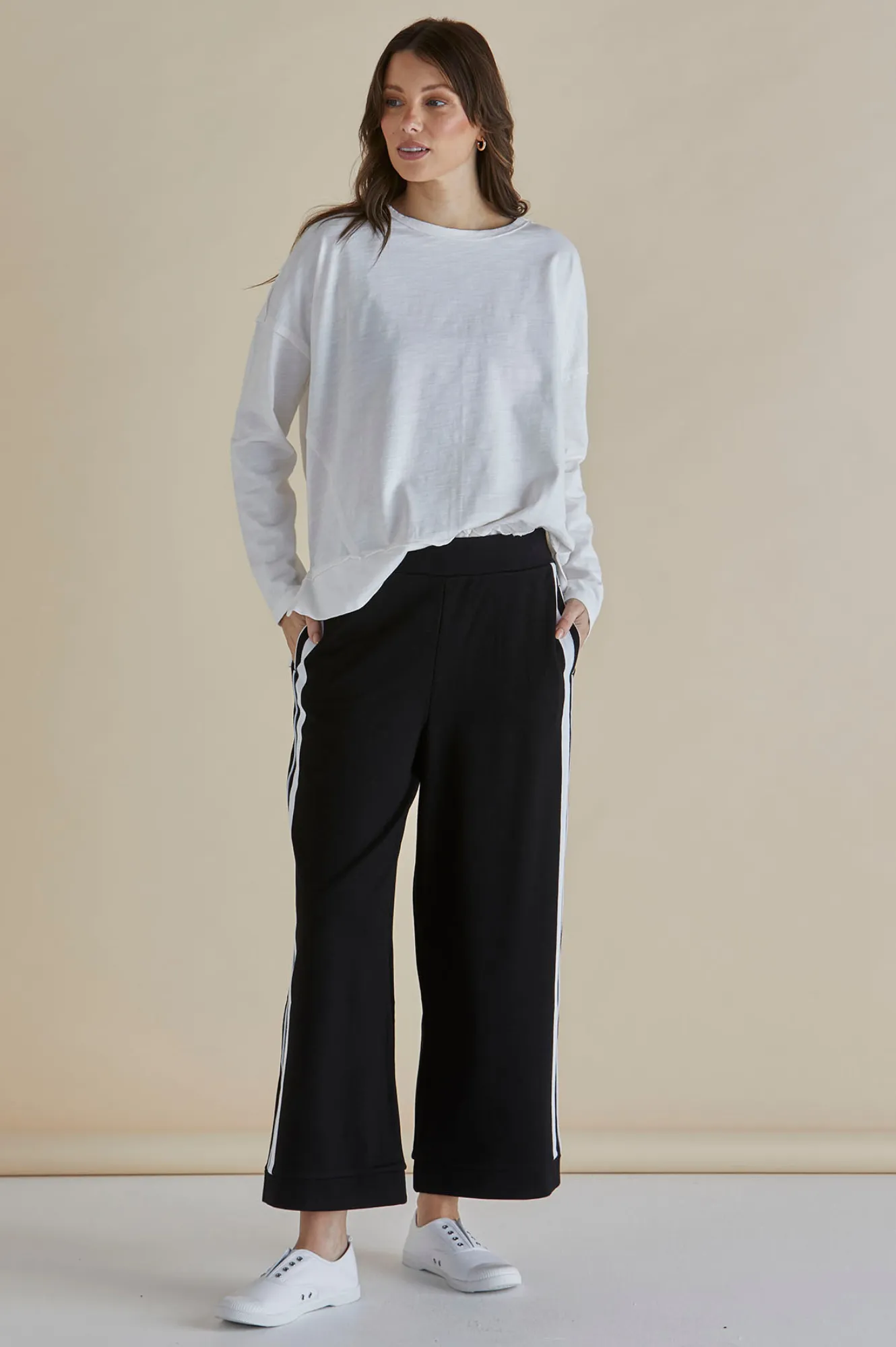 Tre's Bien Ponte Jogger - Black