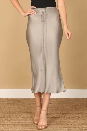 WAIST TIE MERMAID SKIRT