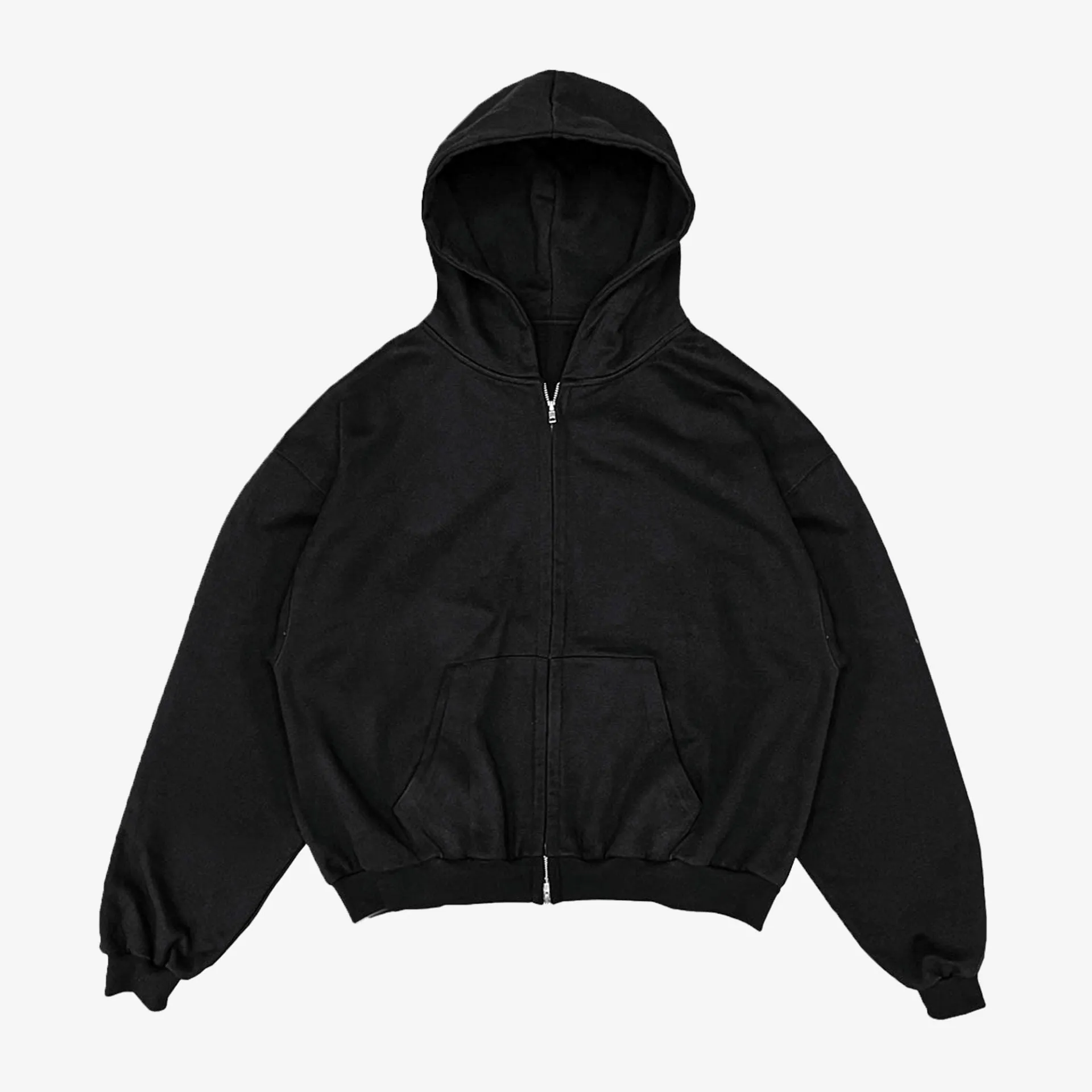 Wake Your Dreams | ZIPPED HOODIE  { TWILIGHT BLACK
